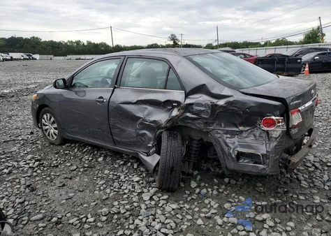 2013 Toyota Corolla Base from USA, damaged, VIN 2T1BU4EEXDC126029